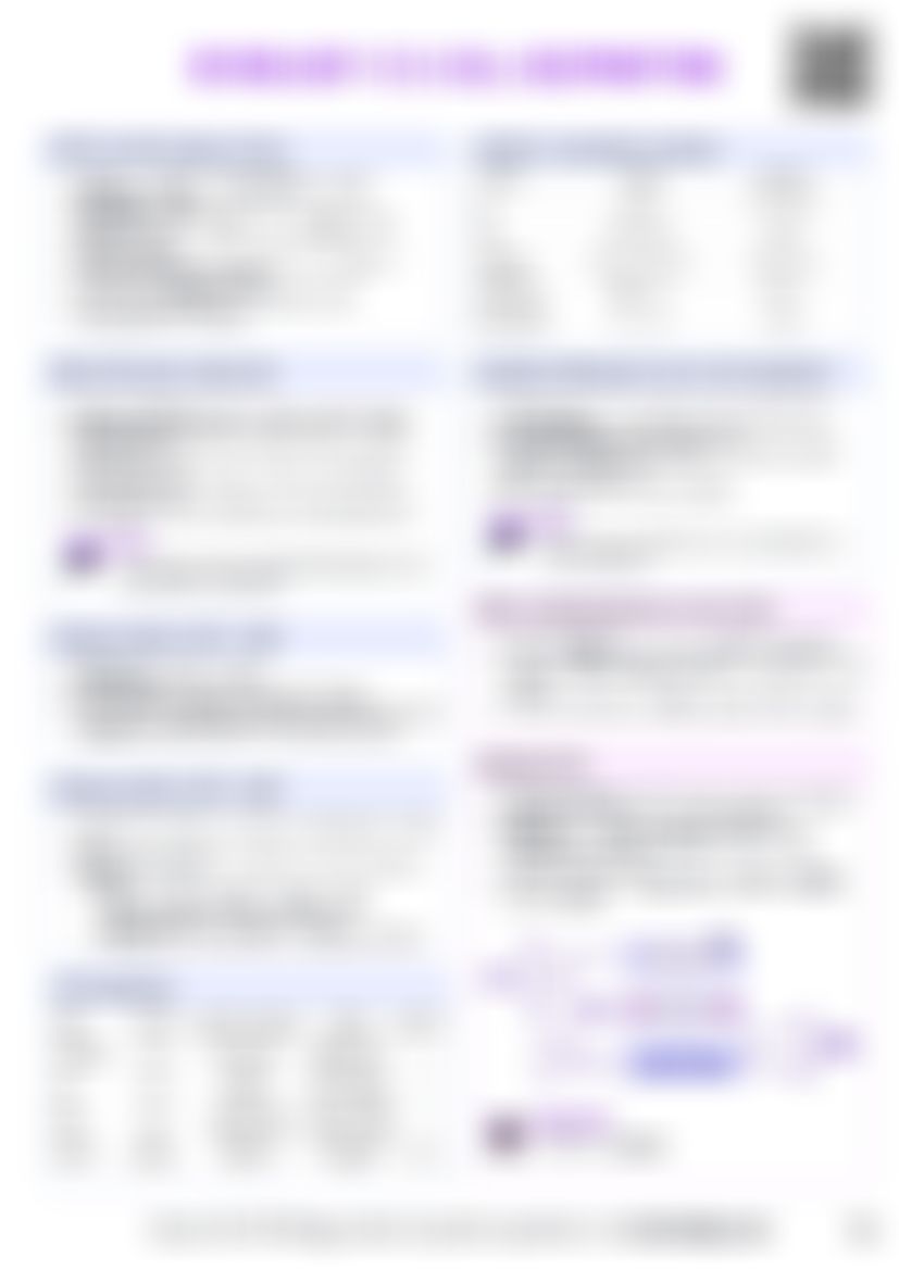 IB Bio C1.2 Cell respiration Cheatsheet — cheatsheet preview