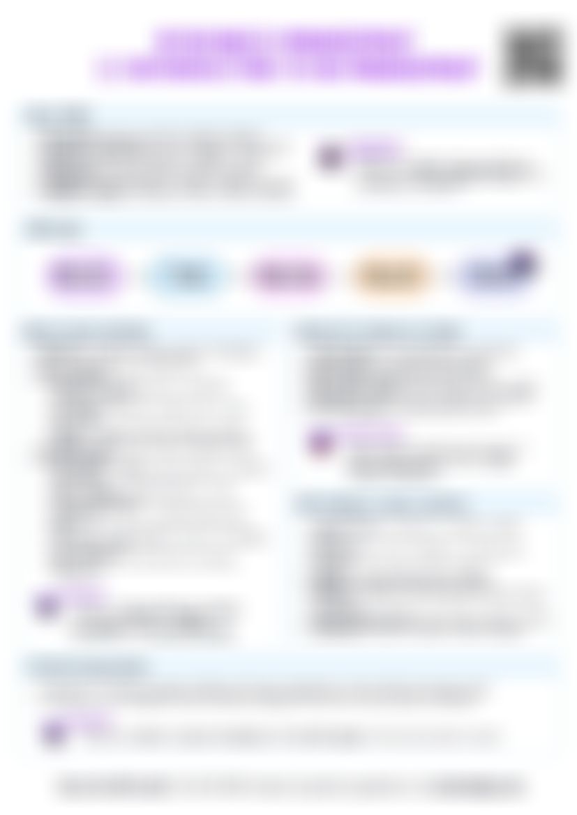 IB BM 2.1 Intro to HR management Cheatsheet — cheatsheet preview
