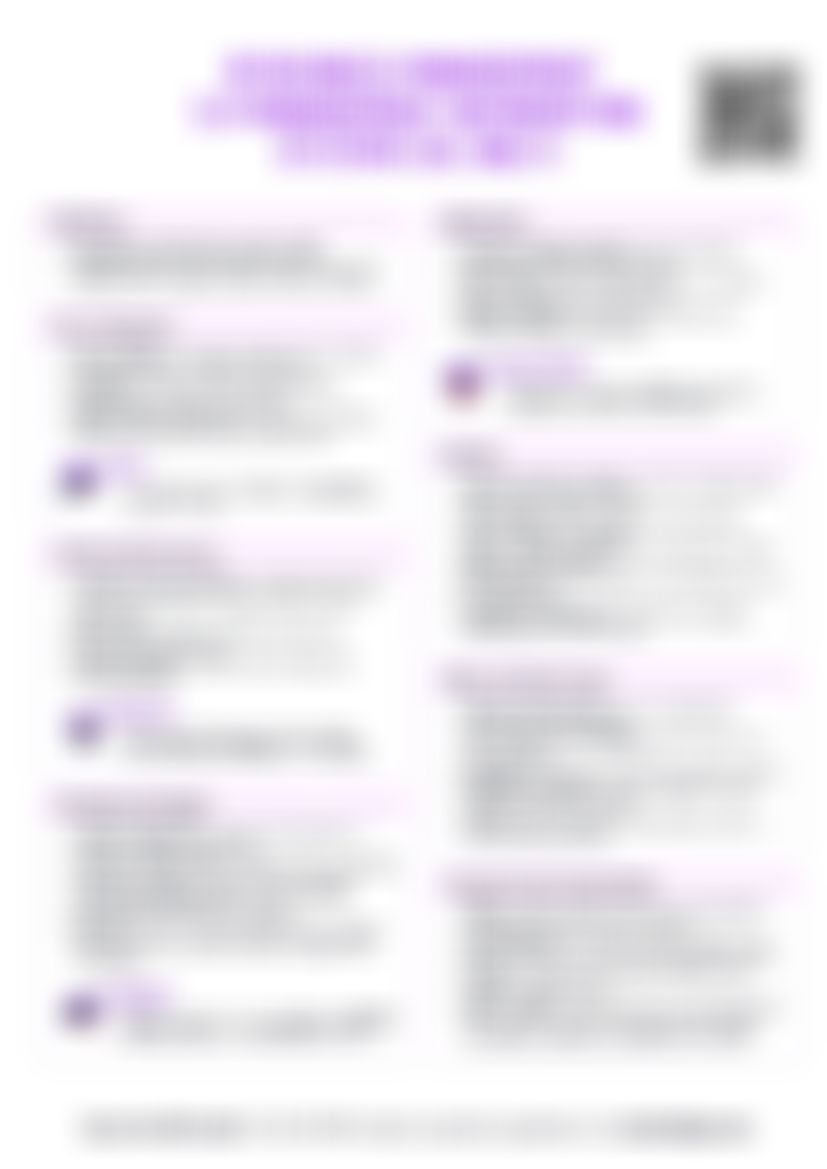 IB BM 5.9 Management information systems (HL only) Cheatsheet — cheatsheet preview