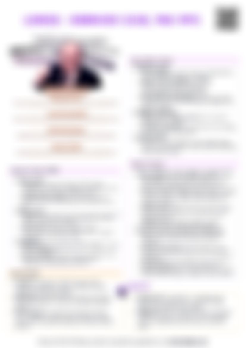 IB History: Leaders - Gorbachev (USSR, 1985-1991) — cheatsheet preview