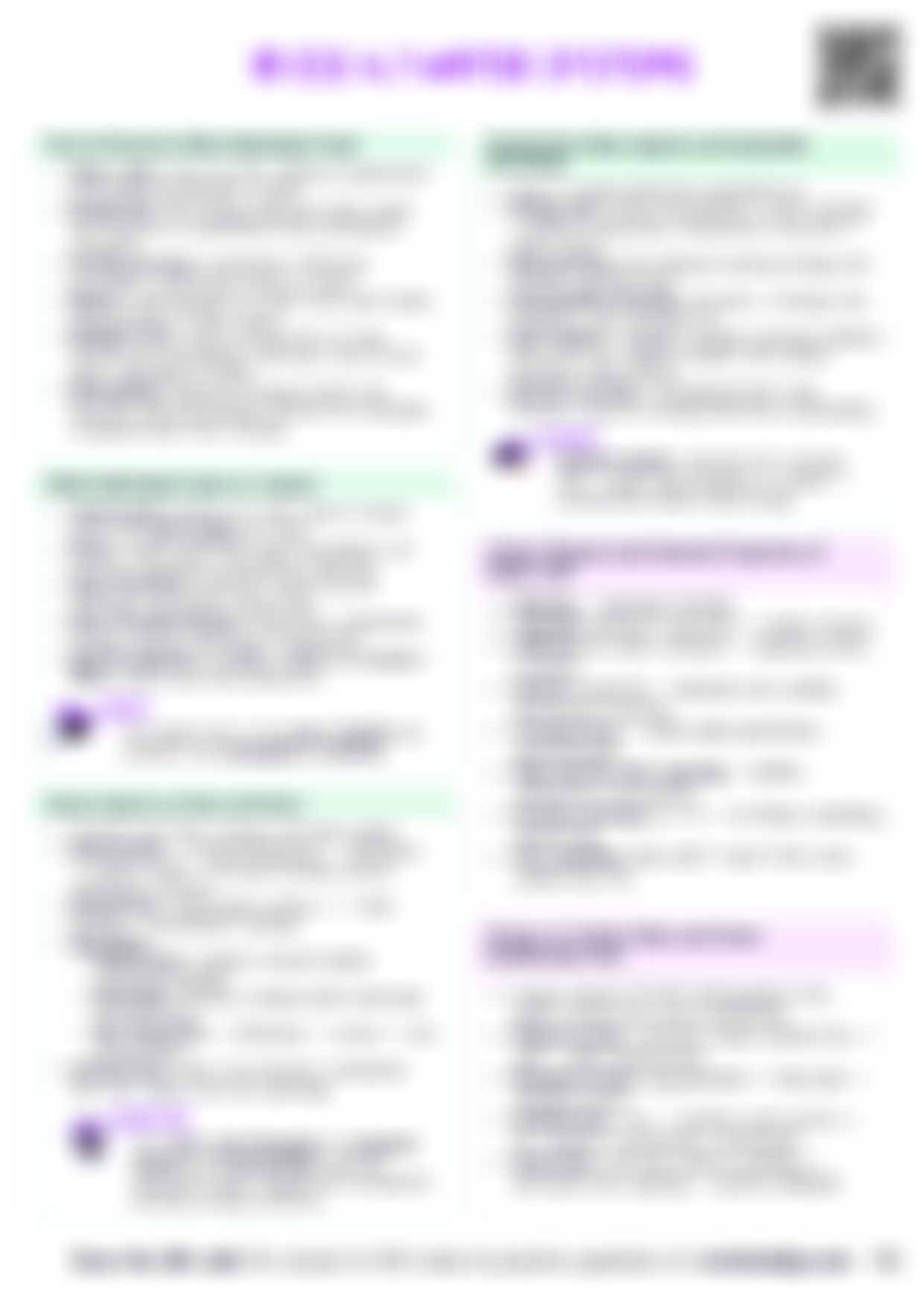 IB ESS 4.1 Water systems Cheatsheet — cheatsheet preview